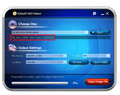 Xilisoft ISO Maker